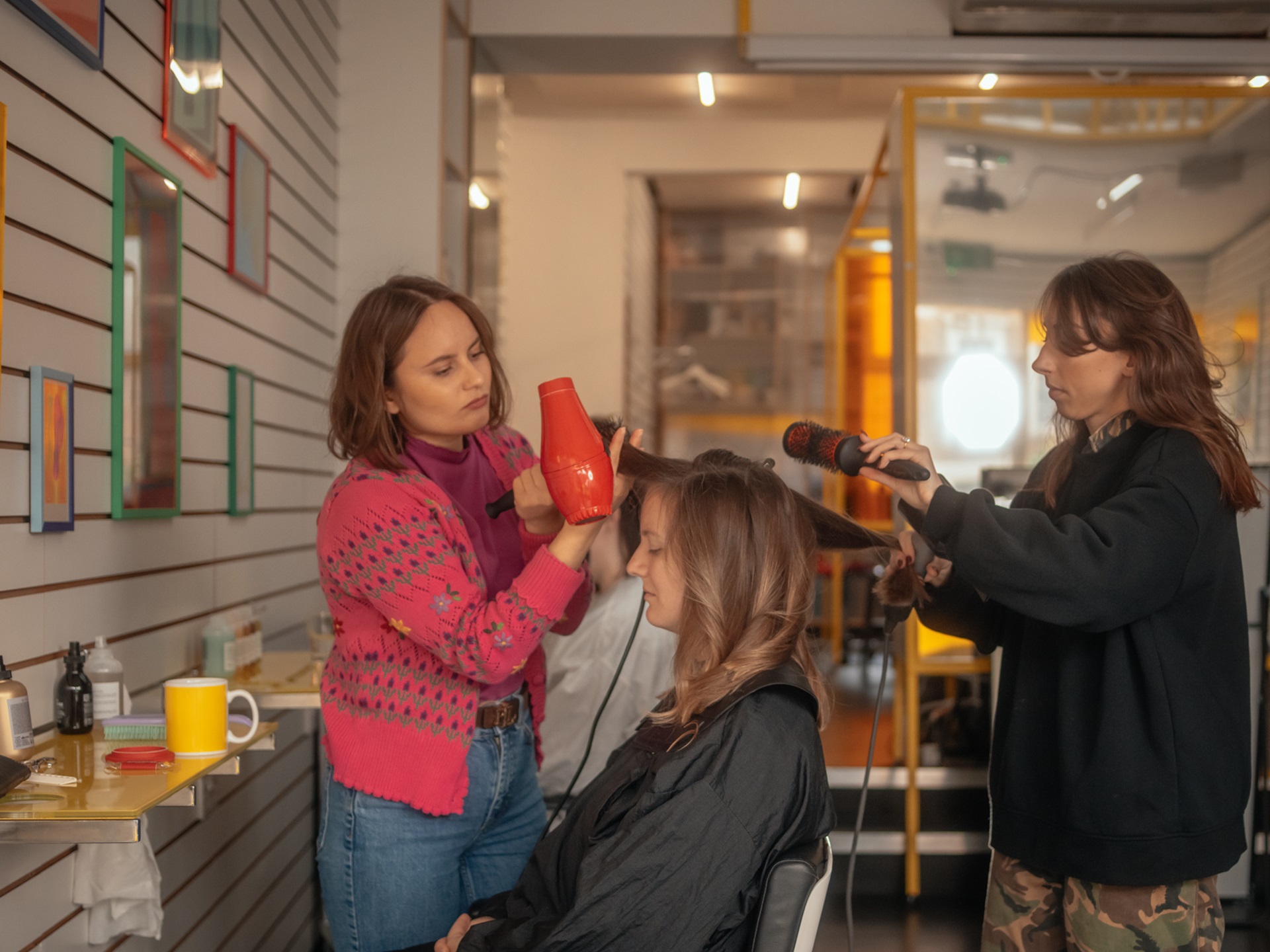 gender neutral hairdressers in Peckham at DKUK