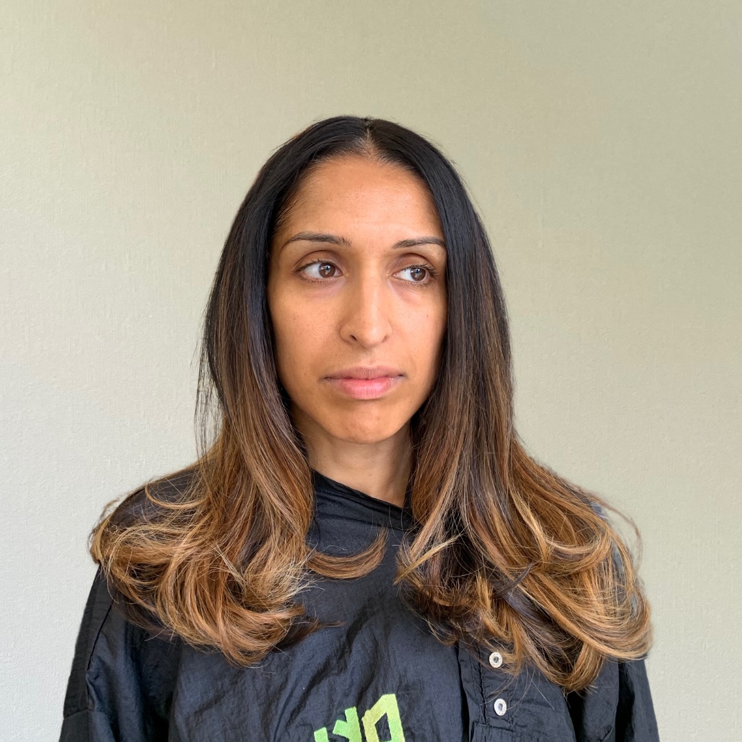 balayage at dkuk hairdressers in peckham