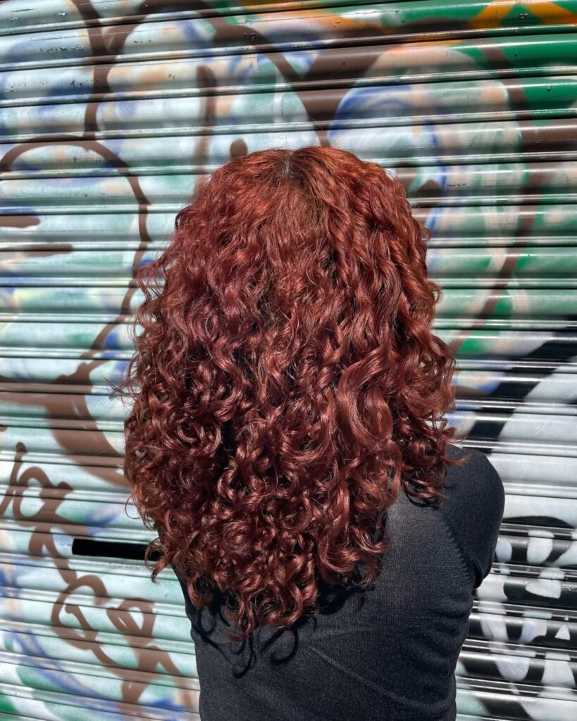 curly hairstyles DKUK Salon in Peckham